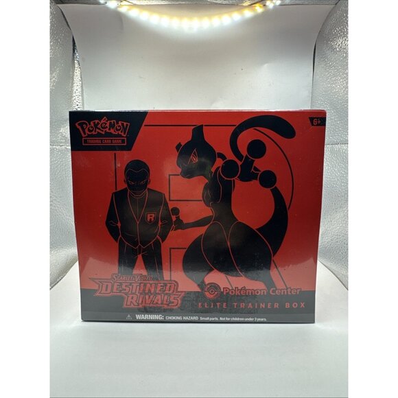 Pokemon Center Destined Rivals Elite Trainer Box ETB, Brand New, Factory Sealed